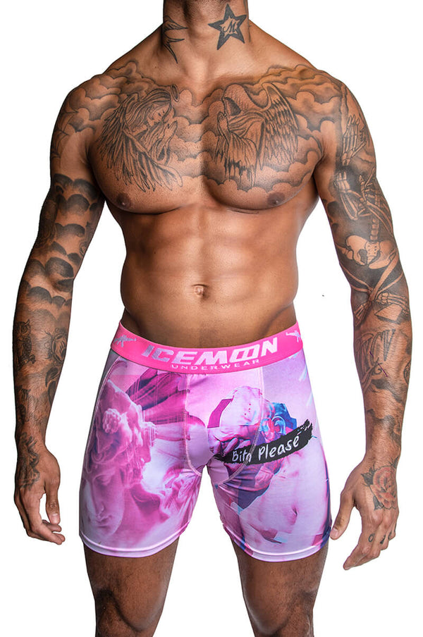 Boxer Homme Pink Art