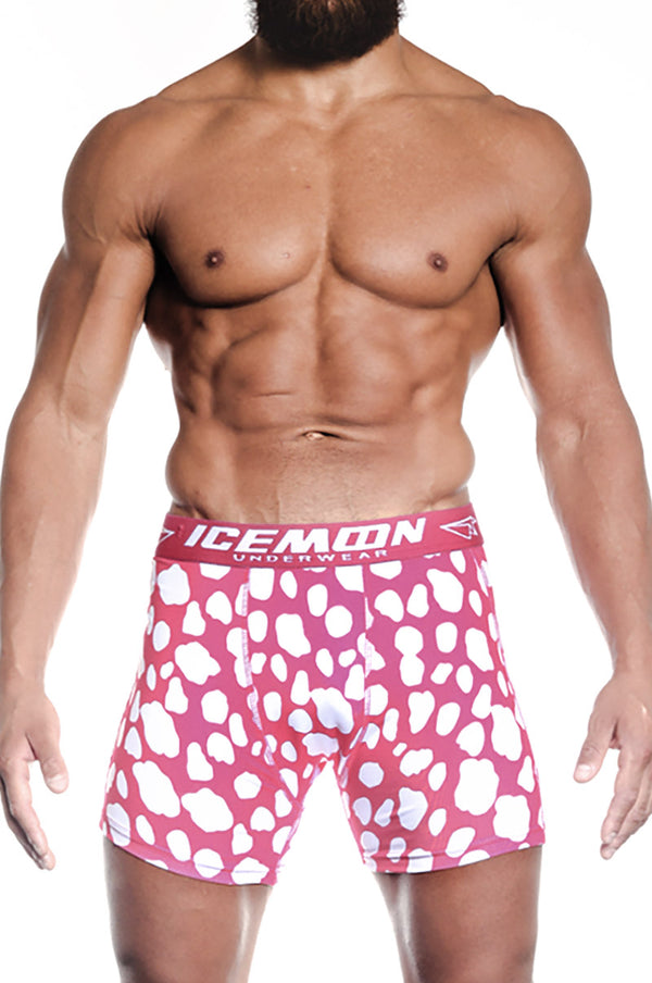 Boxer Homme Pink Cotton