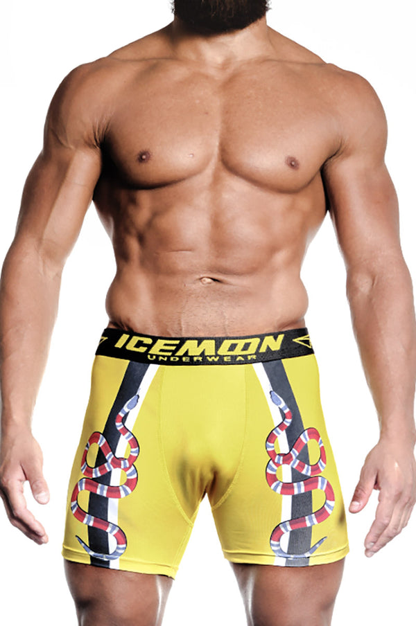 Boxer Homme Yellow Snake